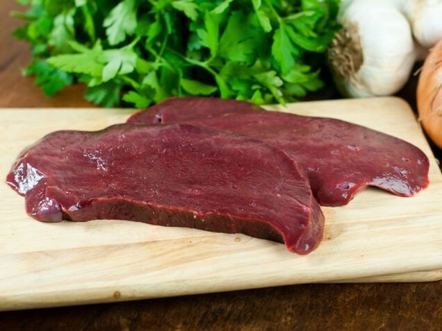 Fígado de carne de potencia